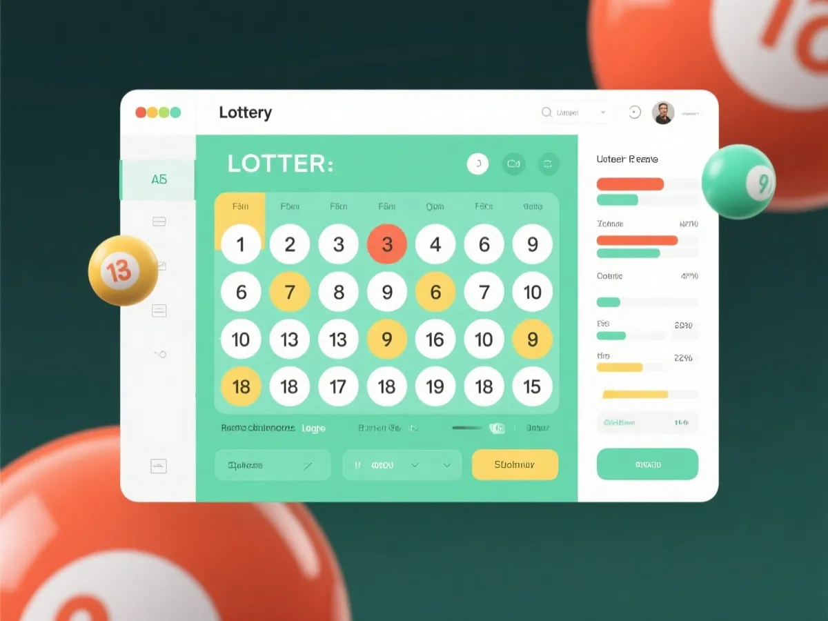 双色球开奖公告与数据查询示意图