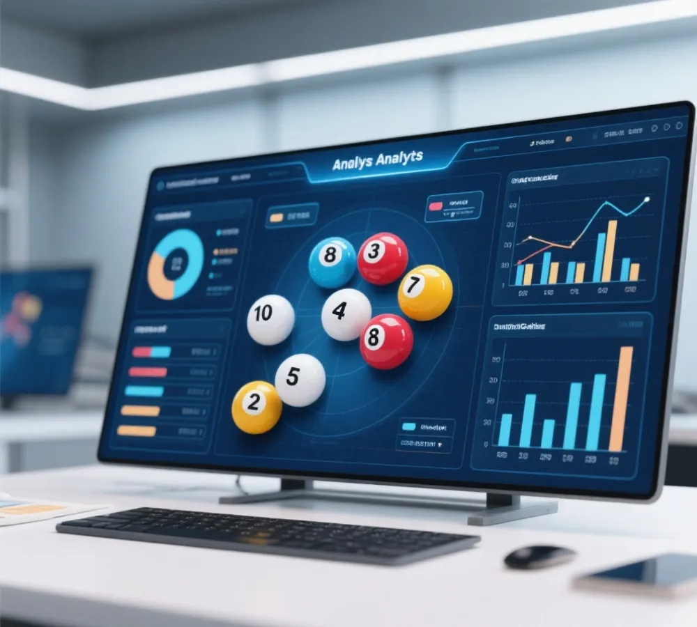 双色球开奖号码与走势图联动示意图